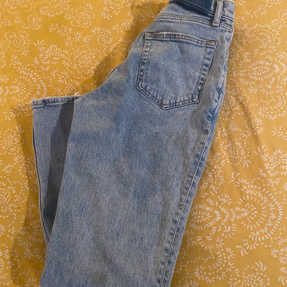 Abercrombie & Fitch Curve Love 90s Straight Ultra High Rise with Cross Over - Picture 5 of 6
